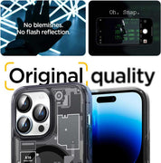 Spigen Protector de lente iPhone 16 Pro / iPhone 16 Pro Max / iPhone 15 Pro / iPhone 15 Pro Max / iPhone 14 Pro / iPhone 14 Pro Max (2 Pack) - Spigen - Protector de cámara/ PCSEZFIPH15PM - ZODastore