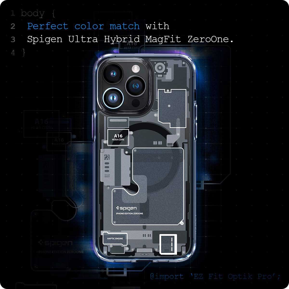 Spigen Protector de lente iPhone 16 Pro / iPhone 16 Pro Max / iPhone 15 Pro / iPhone 15 Pro Max / iPhone 14 Pro / iPhone 14 Pro Max (2 Pack) - Spigen - Protector de cámara/ PCSEZFIPH15PM - ZODastore