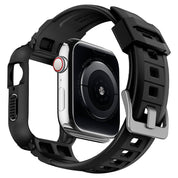 Spigen Rugged Armor Pro Apple Watch (Case + correa) 45mm / 44mm - Spigen - Funda Apple Watch8 - 1 - 5 / SPRUARPOAPW44M - BLDastore