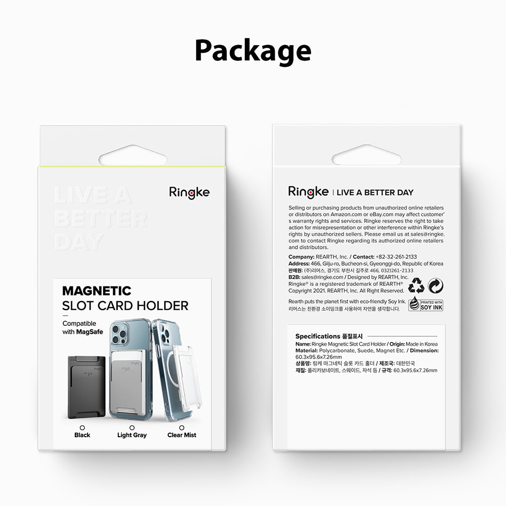 Tarjetero Ringke Card Holder Slot (Magsafe) - Ringke - Tarjetero5 - 7 - 10 / RCHTMS - BDastore