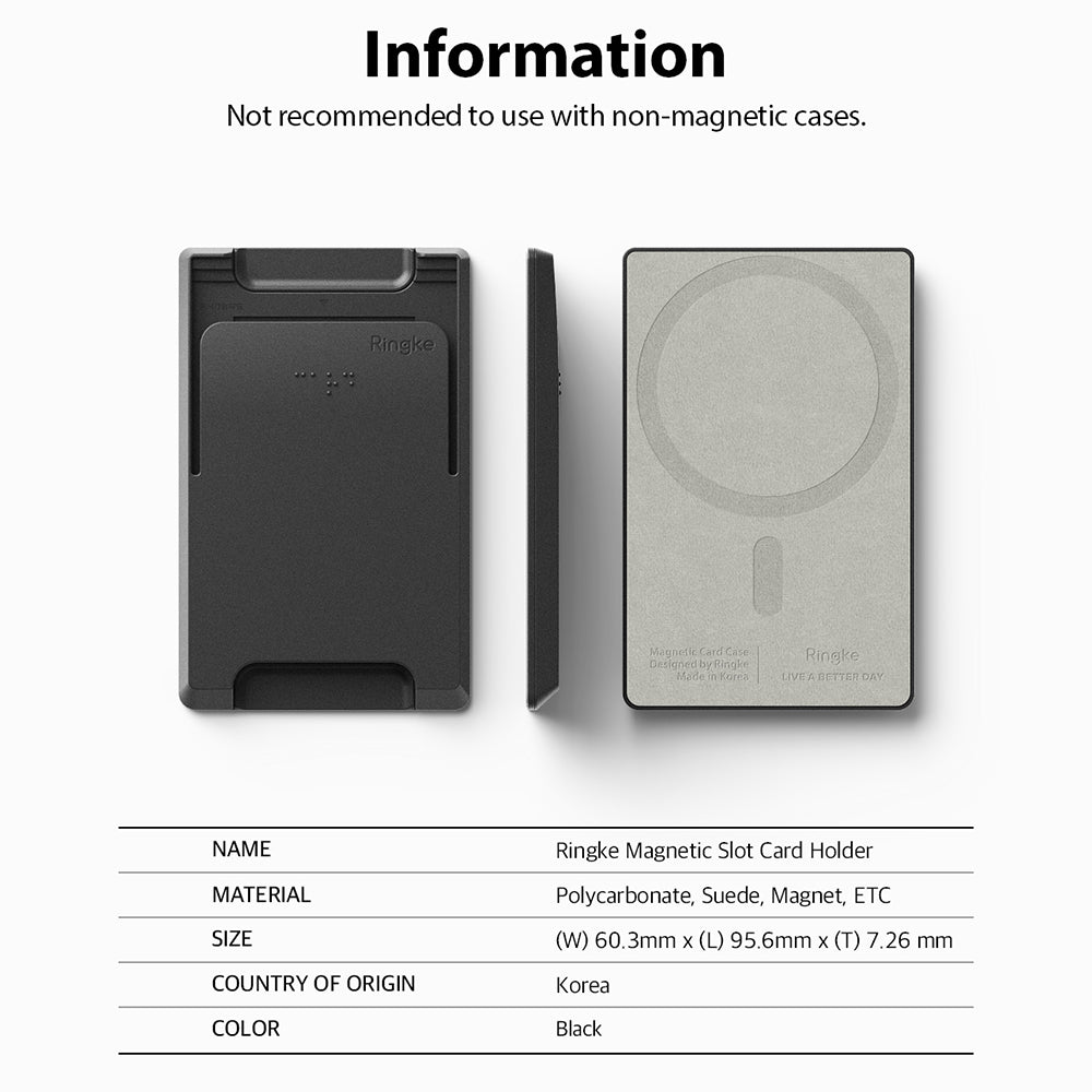 Tarjetero Ringke Card Holder Slot (Magsafe) - Ringke - Tarjetero5 - 7 - 10 / RCHTMS - BDastore