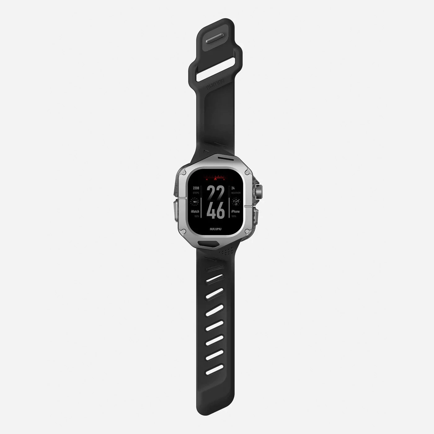 Case + Correa Aulumu A01 Titanium Apple Watch Ultra 1 / 2 / 3 (49mm) - Black