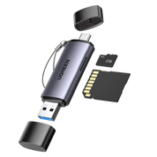 UGREEN Lector De Tarjetas SD / MicroSD USB-C y USB-A