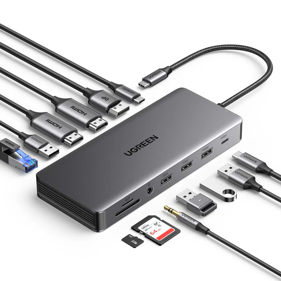 UGREEN Revodok Pro 313 13 in 1 USB C Docking Station - 15978