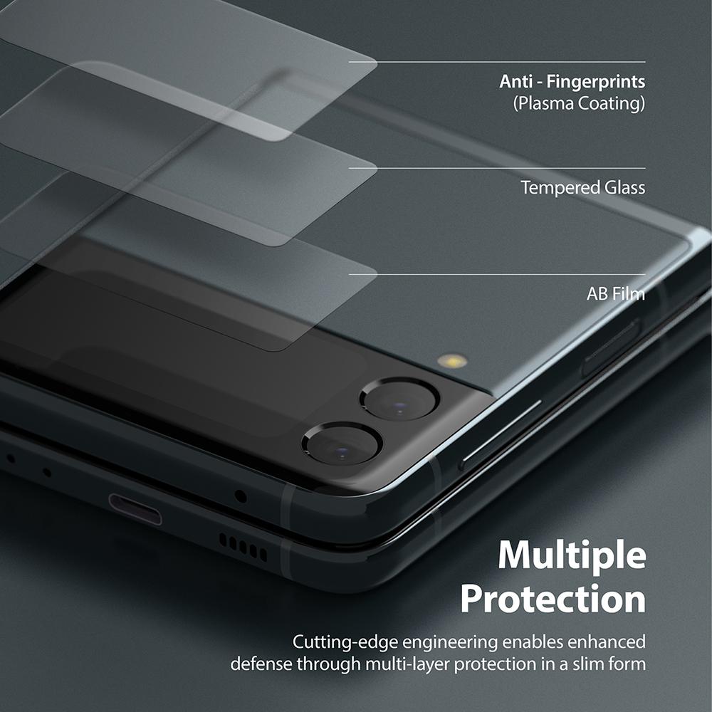 Vidrio Display Ringke Galaxy Z Flip 3 (Contiene 3 Unidades) - Ringke - Protector de pantalla11 - 1 - 2 / GRAPGGZFLIP3Dastore