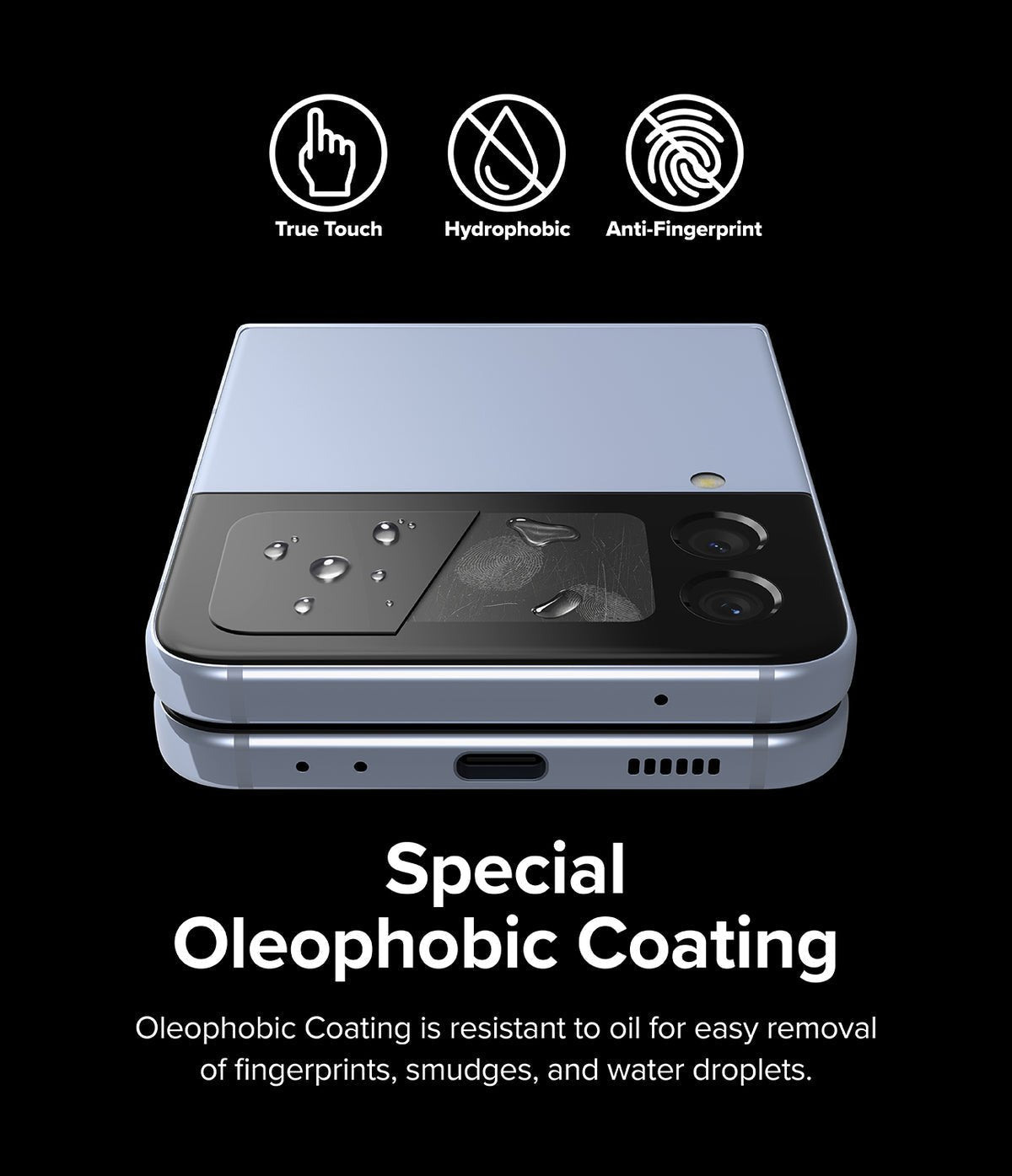 Vidrio Display Ringke Galaxy Z Flip 4 (Contiene 3 Unidades) - Ringke - Protector de pantalla11 - 1 - 2 / GRAPGGZFLIP4Dastore