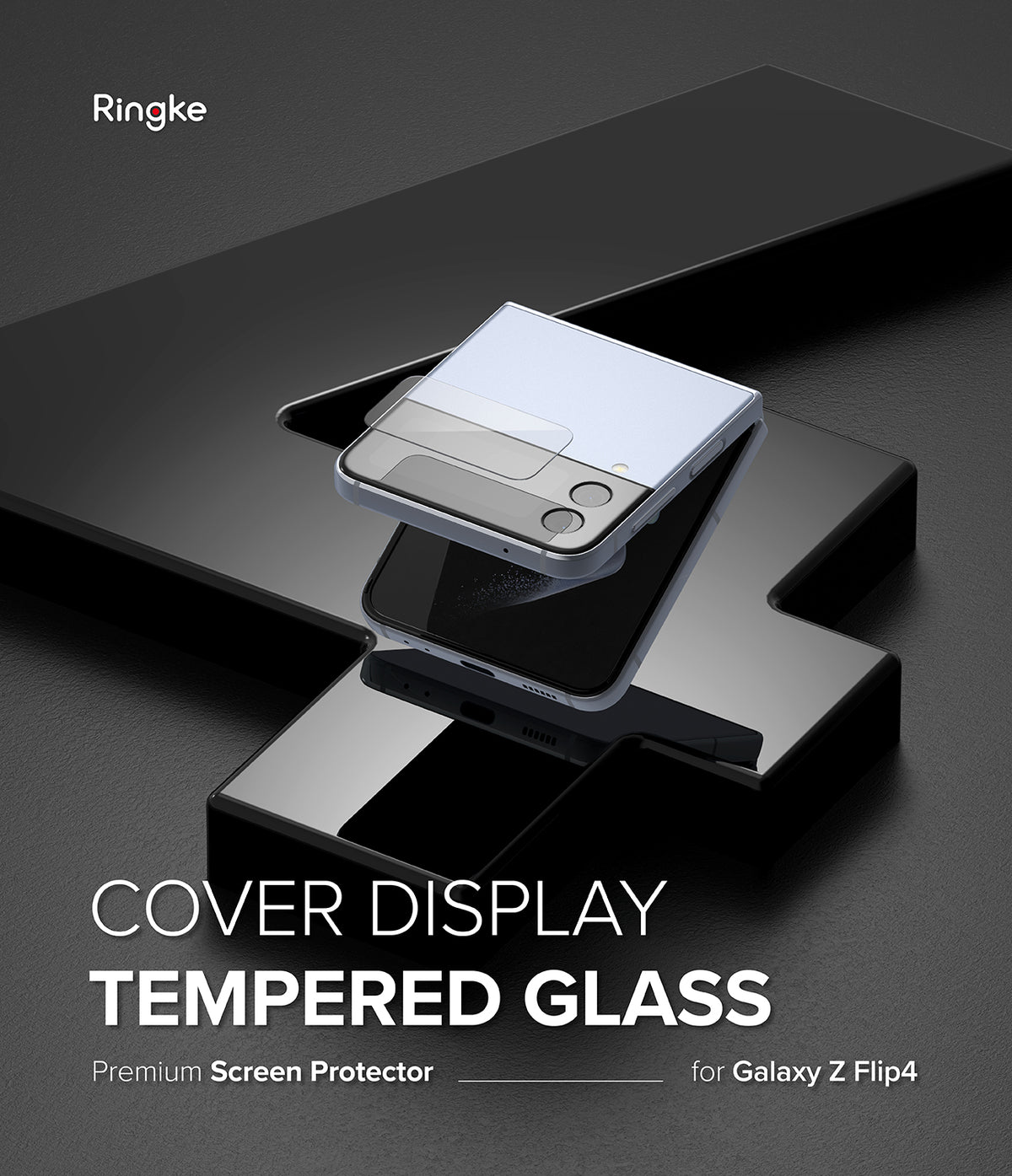 Vidrio Display Ringke Galaxy Z Flip 4 (Contiene 3 Unidades) - Ringke - Protector de pantalla11 - 1 - 2 / GRAPGGZFLIP4Dastore