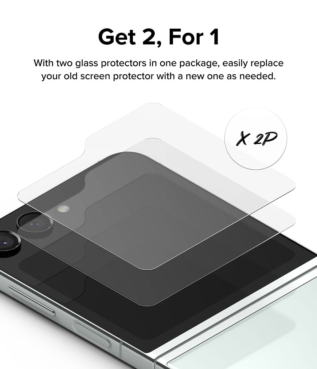 Vidrio Display Ringke Galaxy Z Flip6 / Z Flip 5 (Contiene 2 Unidades) - Ringke - Protector de pantalla7 - 8 - 8 / GRAPGGZFLIP5Dastore