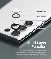Vidrio Lente Frame Ringke Galaxy S22 Ultra - Ringke - Protector de cámara6 - 7 - 8 / GRCLFGGS22U - BDastore