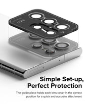 Vidrio Lente Frame Ringke Galaxy S22 Ultra - Ringke - Protector de cámara6 - 7 - 8 / GRCLFGGS22U - BDastore