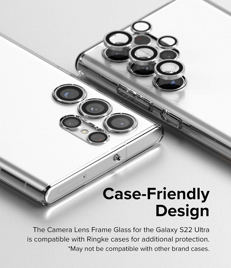 Vidrio Lente Frame Ringke Galaxy S22 Ultra - Ringke - Protector de cámara6 - 7 - 8 / GRCLFGGS22U - BDastore