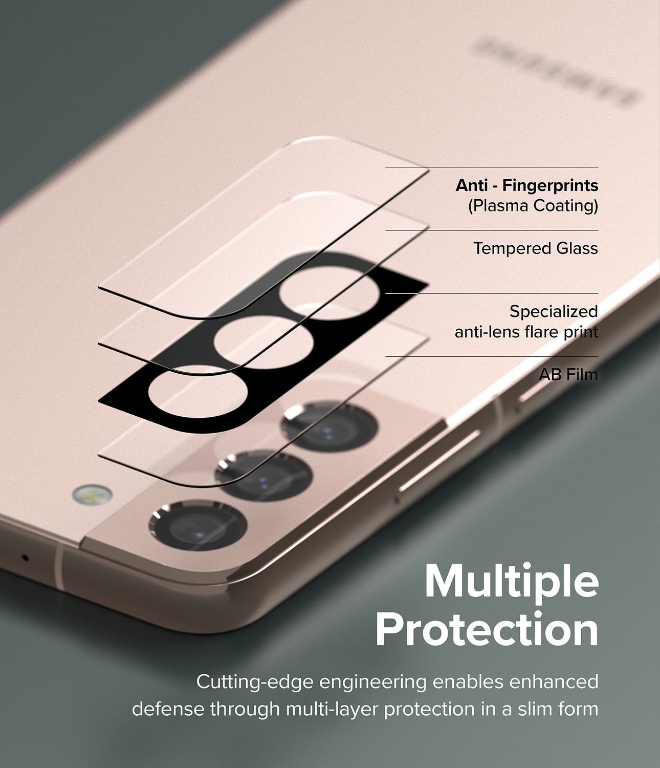 Vidrio Lente Ringke Galaxy S22 / S22 Plus (Contiene 3 und) - Ringke - Protector de cámara6 - 5 - 12 / GRCFCGGS22P - 3PKDastore