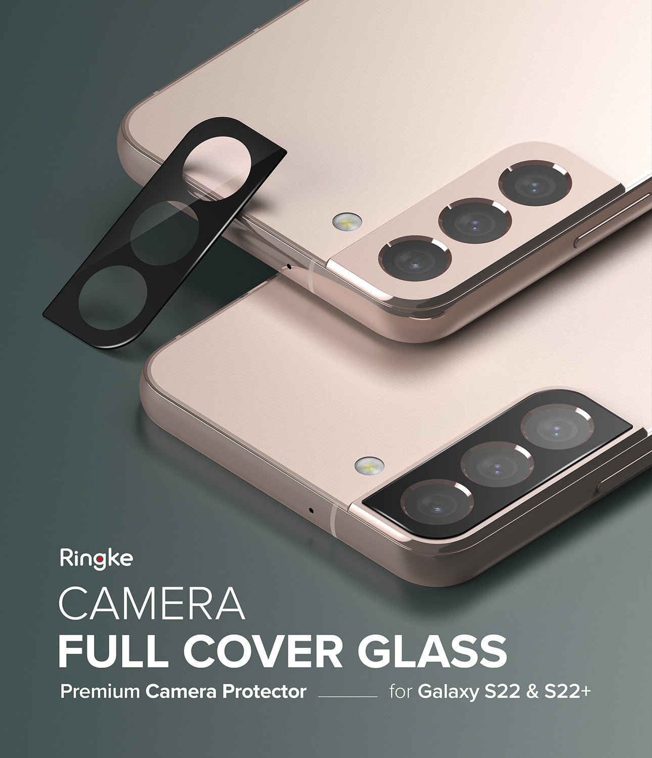Vidrio Lente Ringke Galaxy S22 / S22 Plus (Contiene 3 und) - Ringke - Protector de cámara6 - 5 - 12 / GRCFCGGS22P - 3PKDastore