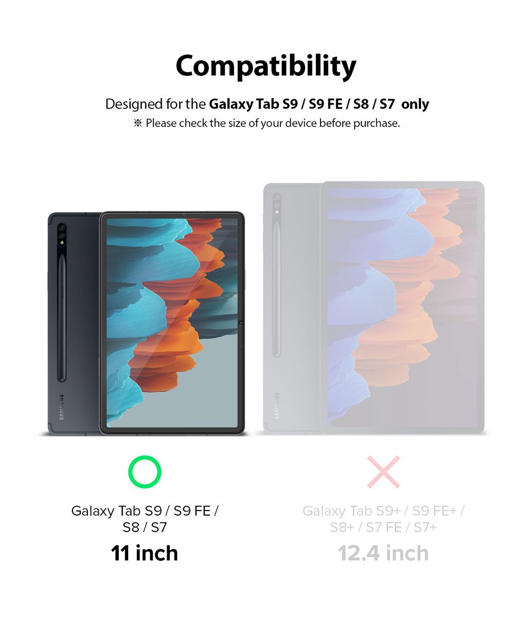Vidrio Ringke Invisible Defender Galaxy Tab S9 / S9 FE / S8 / S7 - Ringke - Protector de pantalla/ GRIDGS7Dastore