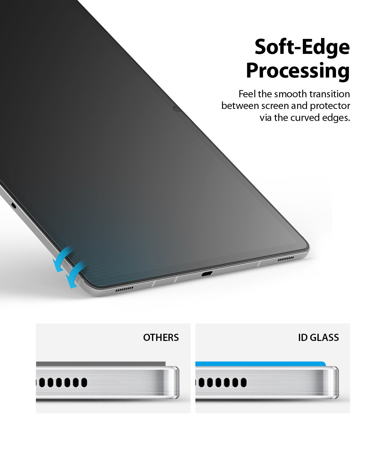 Vidrio Ringke Invisible Defender Galaxy Tab S9 / S9 FE / S8 / S7 - Ringke - Protector de pantalla/ GRIDGS7Dastore