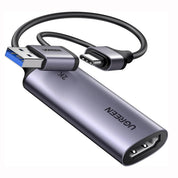UGREEN Capturadora De Video HDMI A USB-C Y USB-A 2K 30Hz