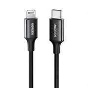 Cable Ugreen USB-C a Lightning M/M 1M 30W Negro 60751
