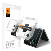 Protector de pantalla Spigen EZ FIT GLAS.tR Galaxy Z Flip 7 (2 UND)
