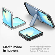 Protector de pantalla Spigen EZ FIT GLAS.tR Galaxy Z Flip 7 (2 UND)