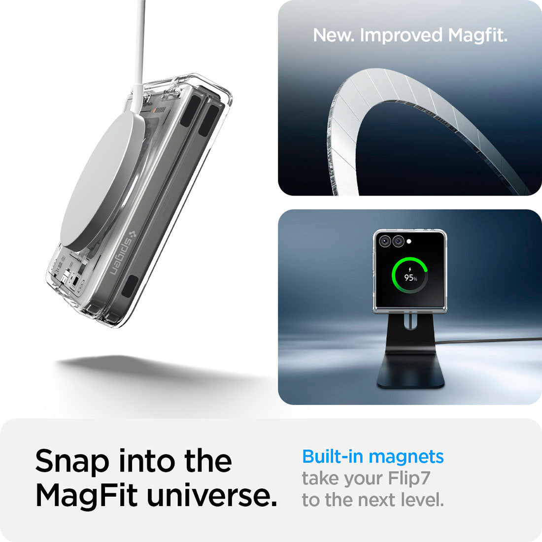 Case Spigen Ultra Hybrid Pro Neo One Galaxy Z Flip 7 (MagSafe)