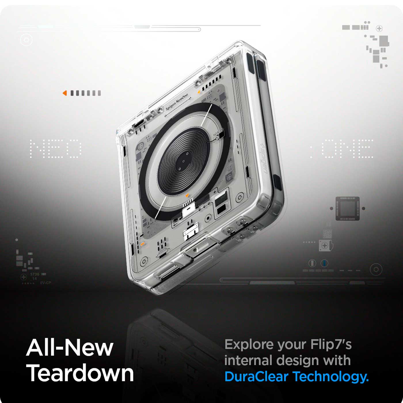 Case Spigen Ultra Hybrid Pro Neo One Galaxy Z Flip 7 (MagSafe)