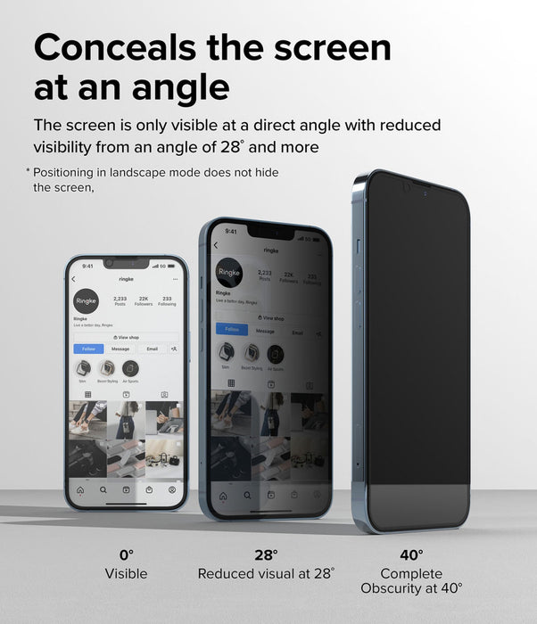 Comprar Protector de pantalla iPhone 13 Pro Max - Antiespía