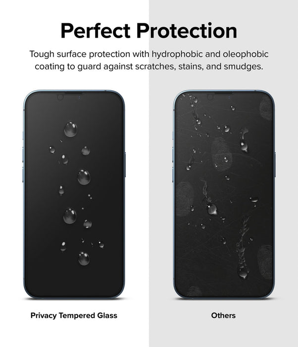 Protector de Pantalla Vidrio Ringke Anti-espía iPhone 14 Plus / iPhone 13 Pro Max