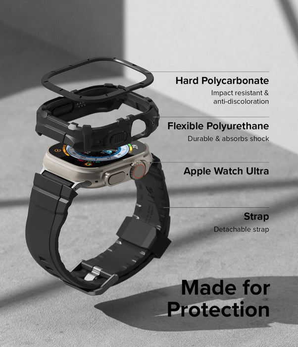 Case Ringke Fusion X Guard Apple Watch Ultra 2 / 1 - 49mm (Case + correa)