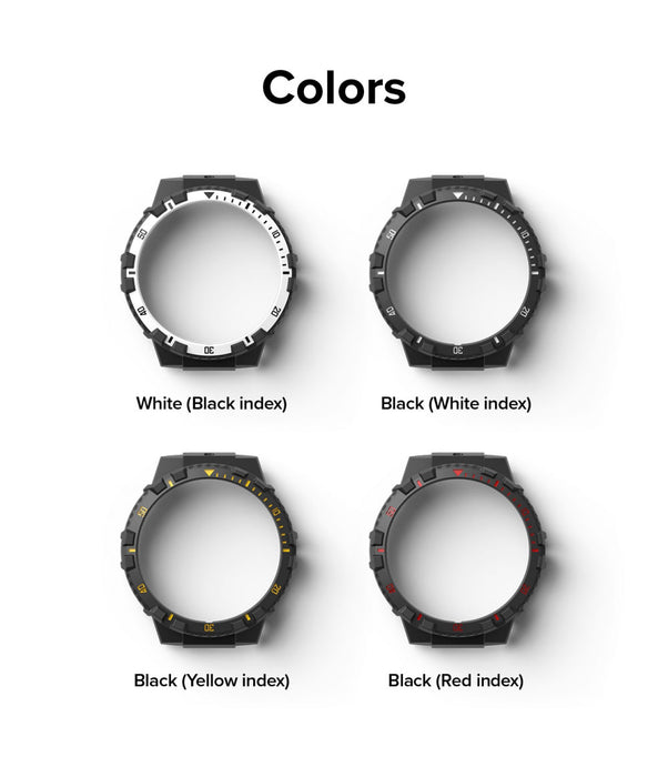 Case Ringke Fusion X Galaxy Watch 5 / 4 (44mm) - Black / Yellow Index