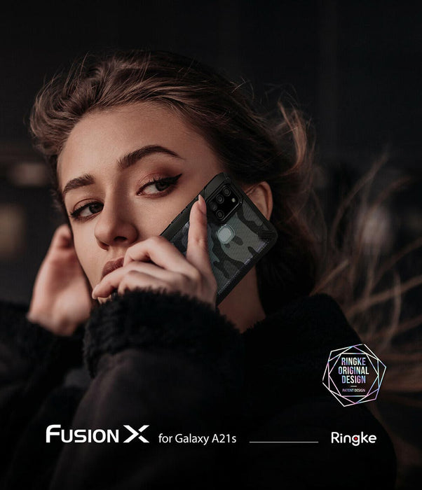 Case Ringke Fusion X Design Galaxy A21s