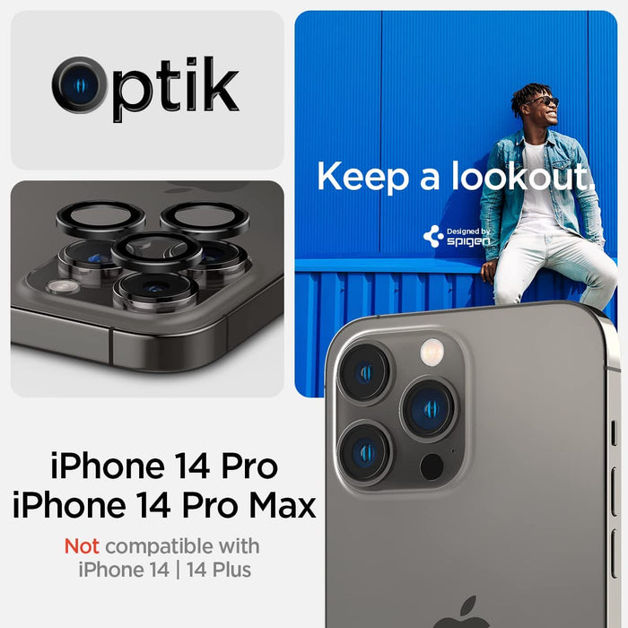 Spigen Protector de lente iPhone 14 Pro / iPhone 14 Pro Max (2 Pack)