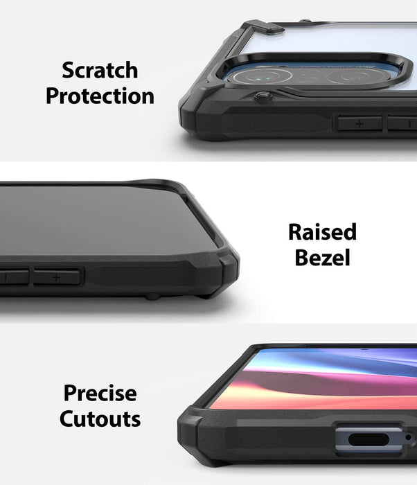 Case Ringke Fusion X Xiaomi Poco F3 / Mi 11i - Black