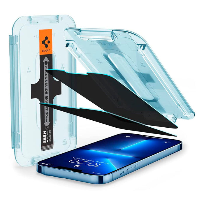 Vidrio Templado Spigen Glas.tr ez Fit 2-pack iPhone 15 Pro Max Privacy -  Shop