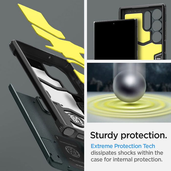 Funda Spigen Liquid Air GALAXY S23 ULTRA ABYSS VERDE - Shop