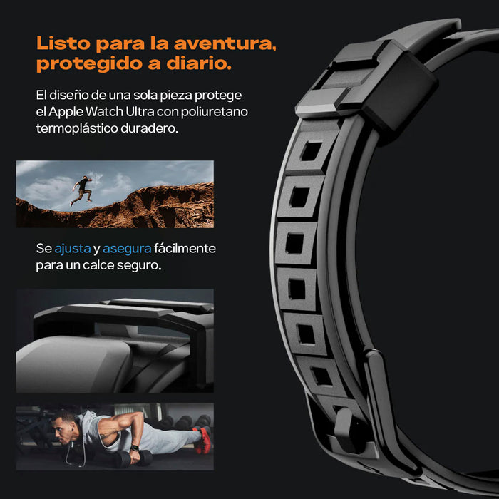 Spigen Rugged Armor Pro Apple Watch Ultra (Case + correa) 49mm