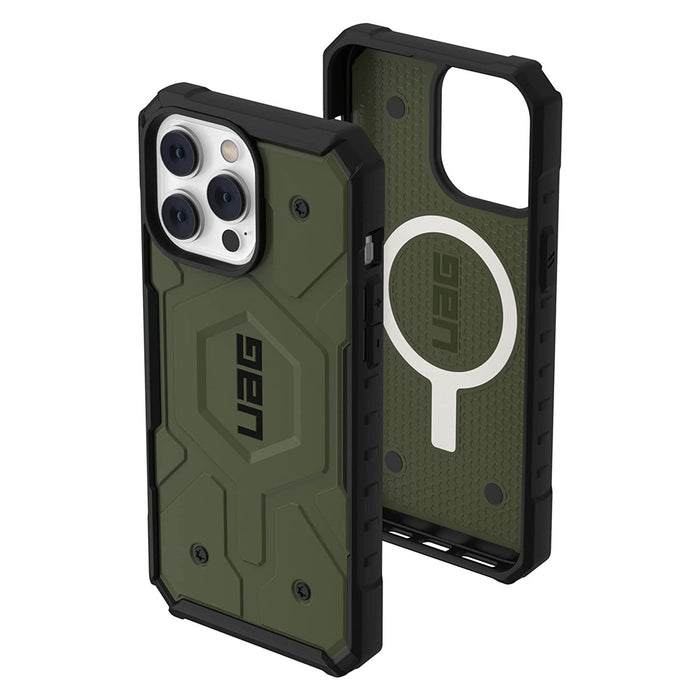 Case UAG Pathfinder iPhone 14 Pro Max (MagSafe) - Olive