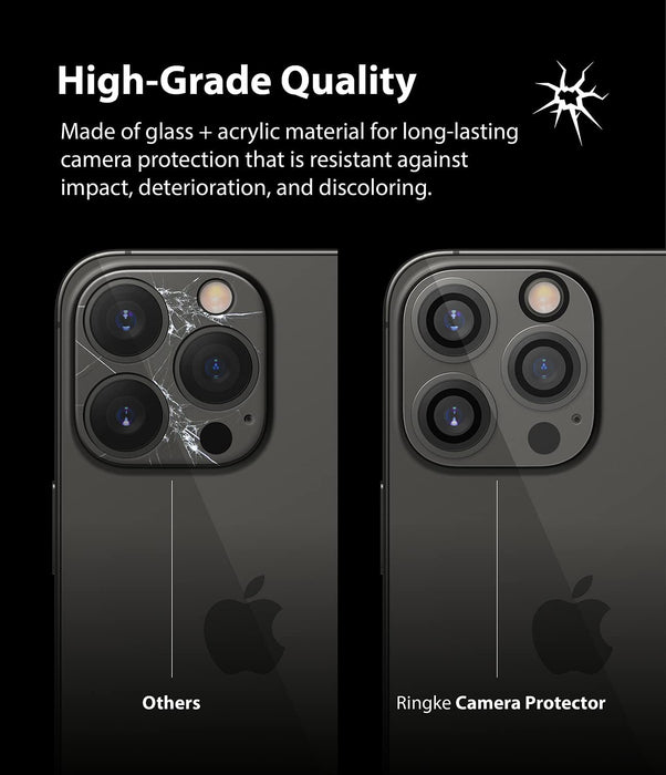 Vidrio Lente Ringke iPhone 13 Pro / iPhone 13 Pro Max (Contiene 2 und)