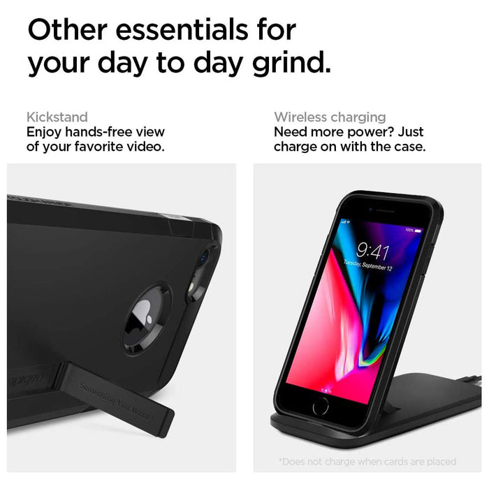 Case Spigen Tough Armor iPhone 8 / 7 - Black