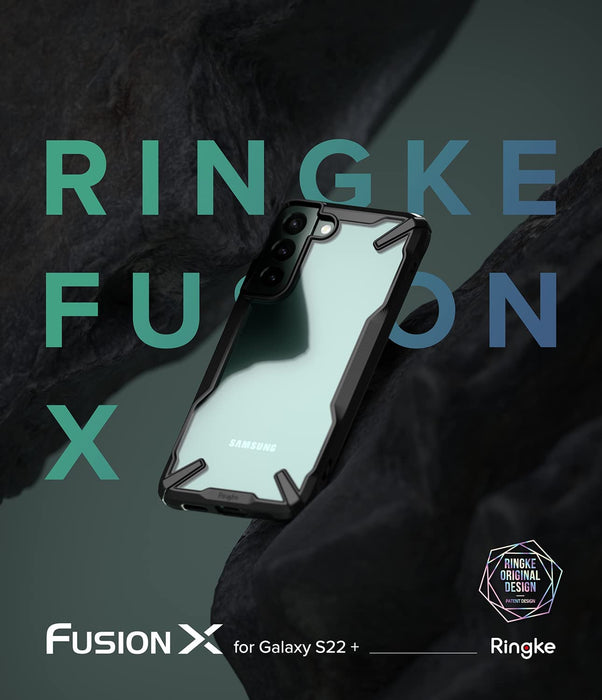 Case Ringke Fusion-X Design Galaxy S22 Plus - Camo Black