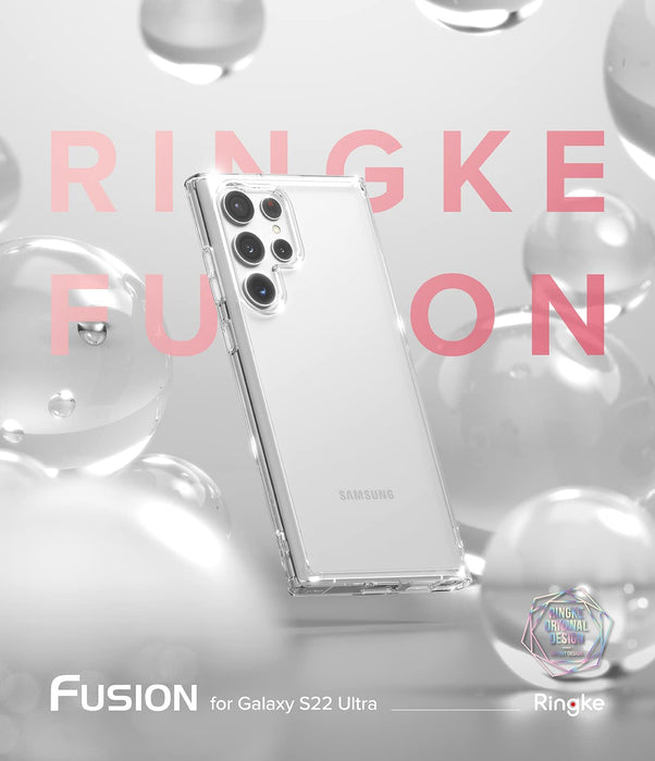 Case Ringke Fusion Galaxy S22 Ultra - Clear