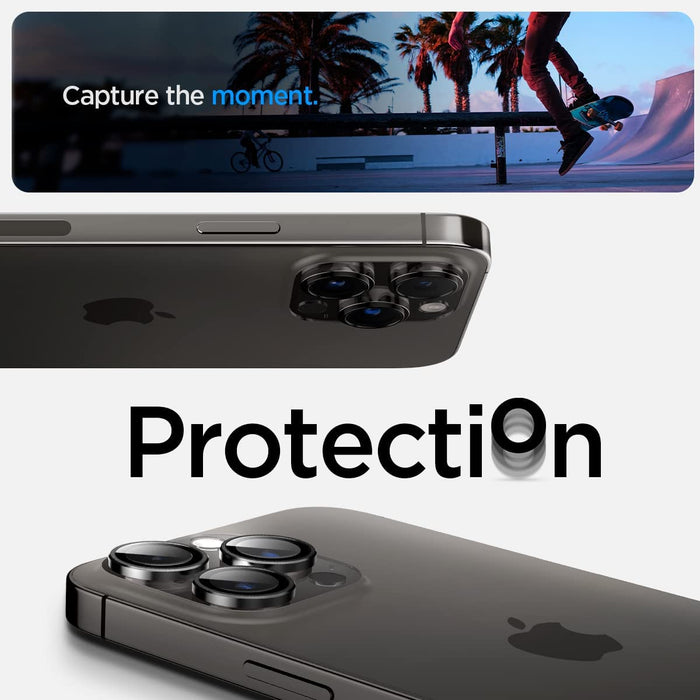 Spigen Protector de pantalla de vidrio templado diseñado para iPhone 14 /  iPhone 13 Pro/iPhone 13 [paquete de 2)
