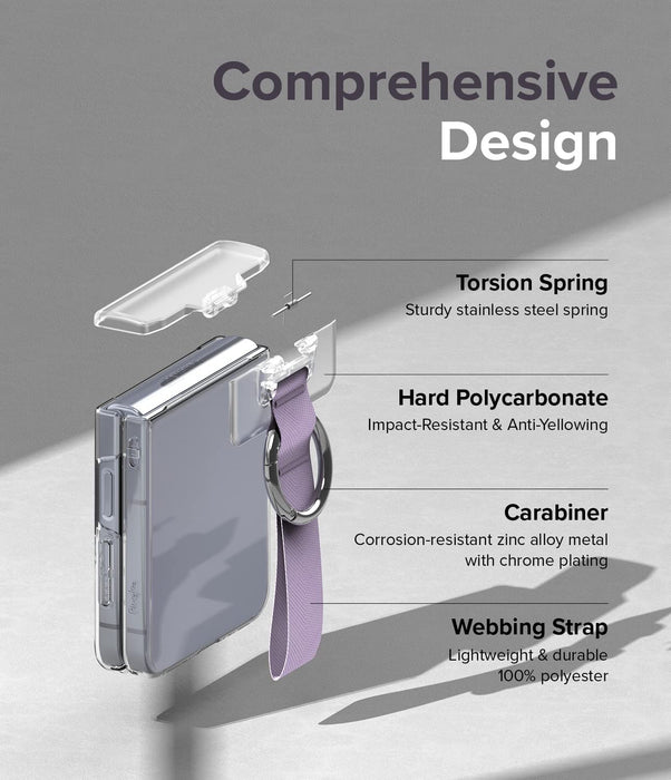 Sujetador Ringke Hinge para Galaxy Z Flip 4 / Z Flip 3 - Purple
