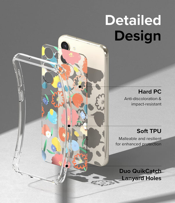 Case Ringke Fusion Design Galaxy S23 - Floral