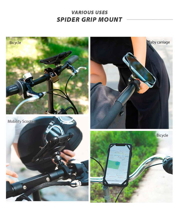 Ringke Spider Grip Mount - Montura para bicicleta / Moto