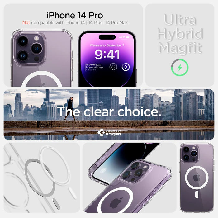 Case Spigen Ultra Hybrid Mag iPhone 14 Pro (MAGSAFE)