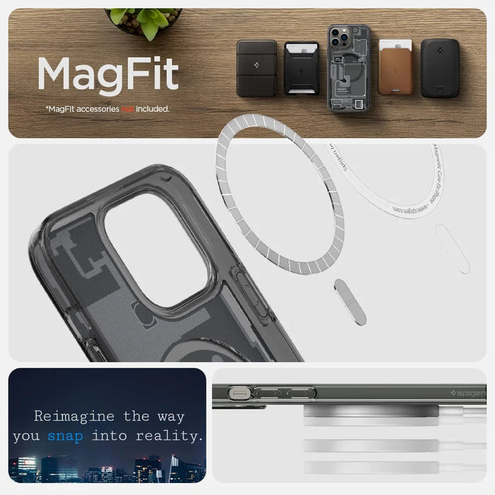 Case Spigen Ultra Hybrid Mag iPhone 13 Pro Max (MAGSAFE) - Zero One (a pedido)