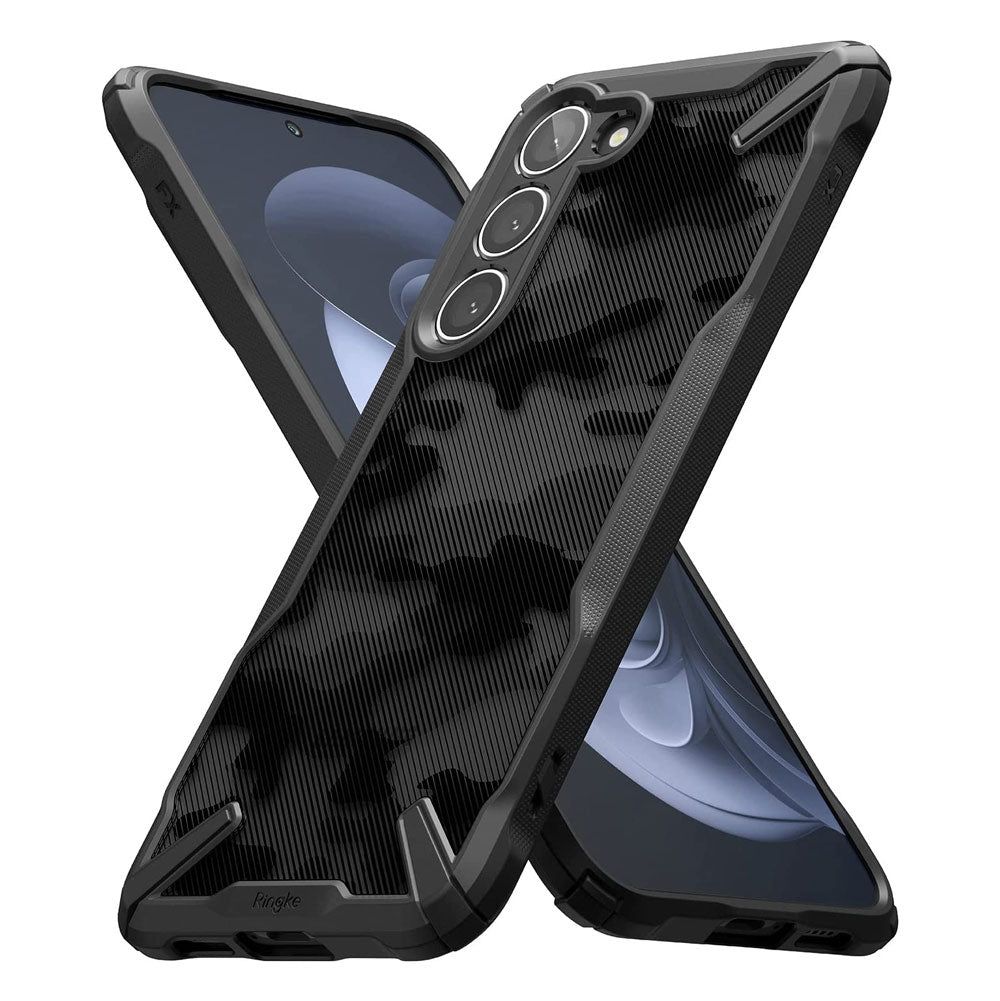 Case Ringke Fusion-X Design Galaxy S23 Plus - Camo Black