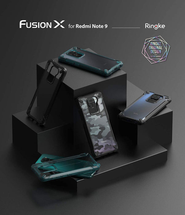 Case Ringke Fusion X Xiaomi RedMi Note 9 - Black
