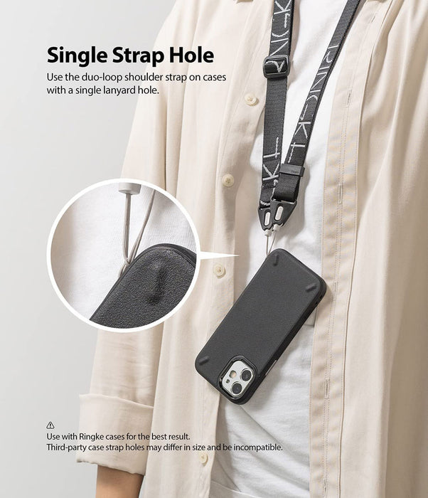 Correa Ringke Shoulder Strap - Lettering Black