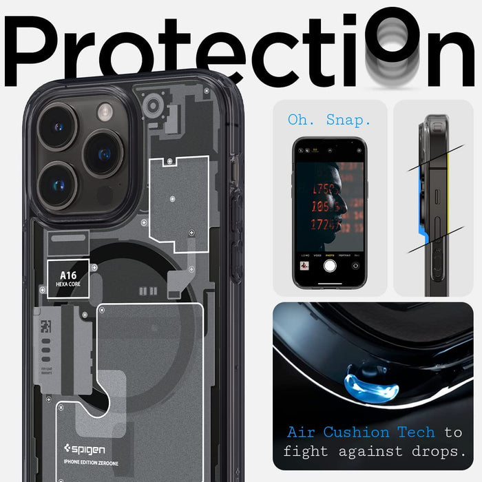 Case Spigen Ultra Hybrid Mag iPhone 14 Pro (MAGSAFE) (a pedido) - Zero One